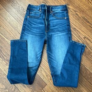 Abercrombie & Fitch ultra high rise super skinny